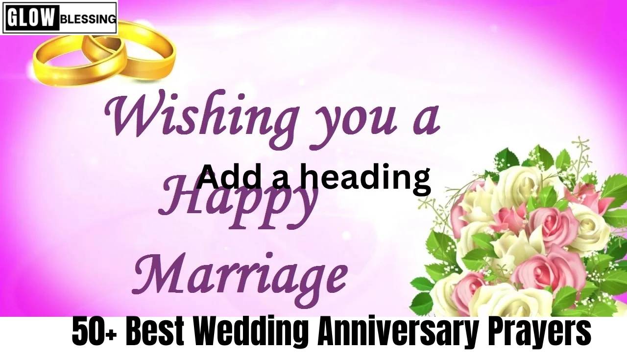 Best Wedding Anniversary Prayers