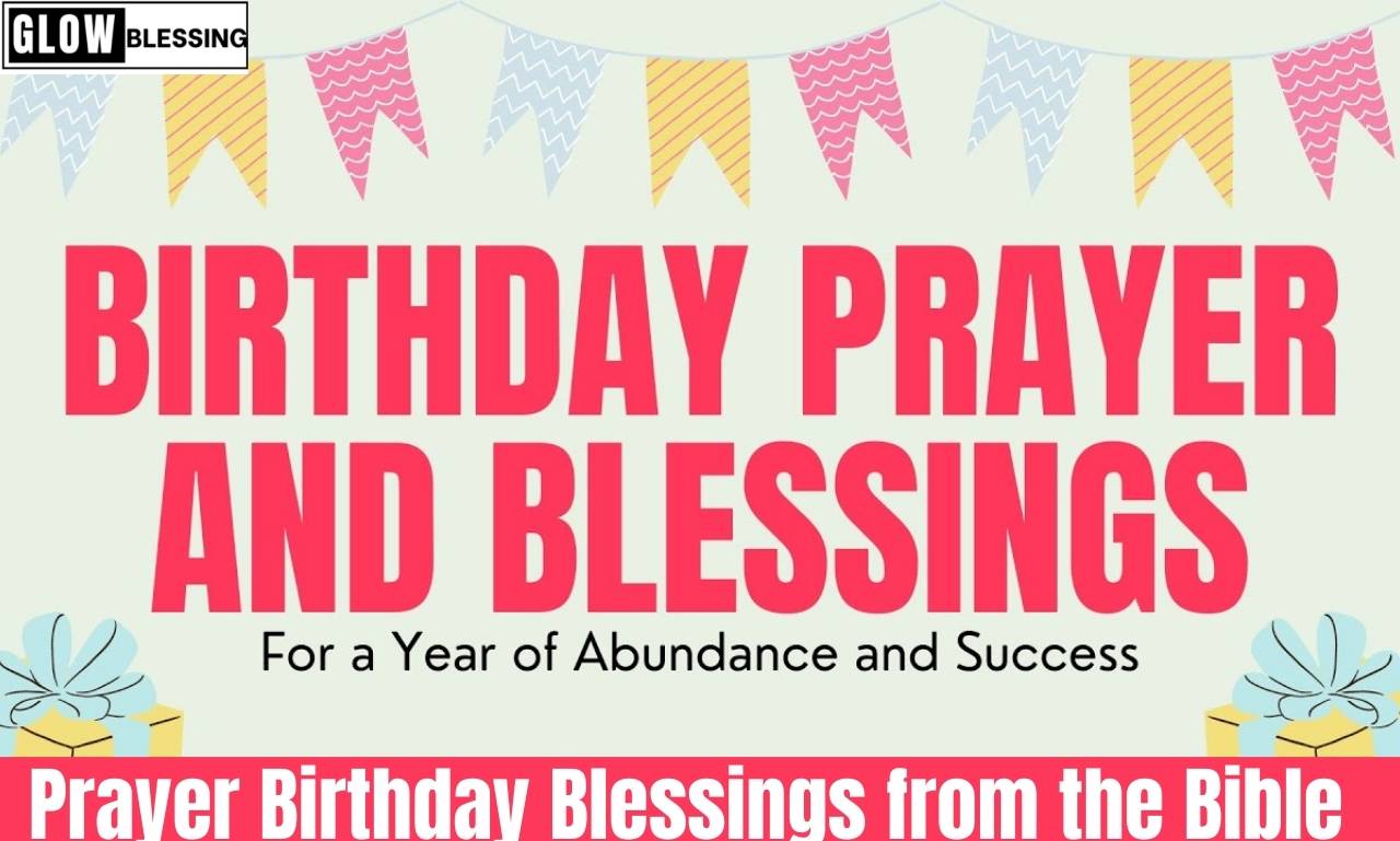 Prayer Birthday Blessings from the Bible