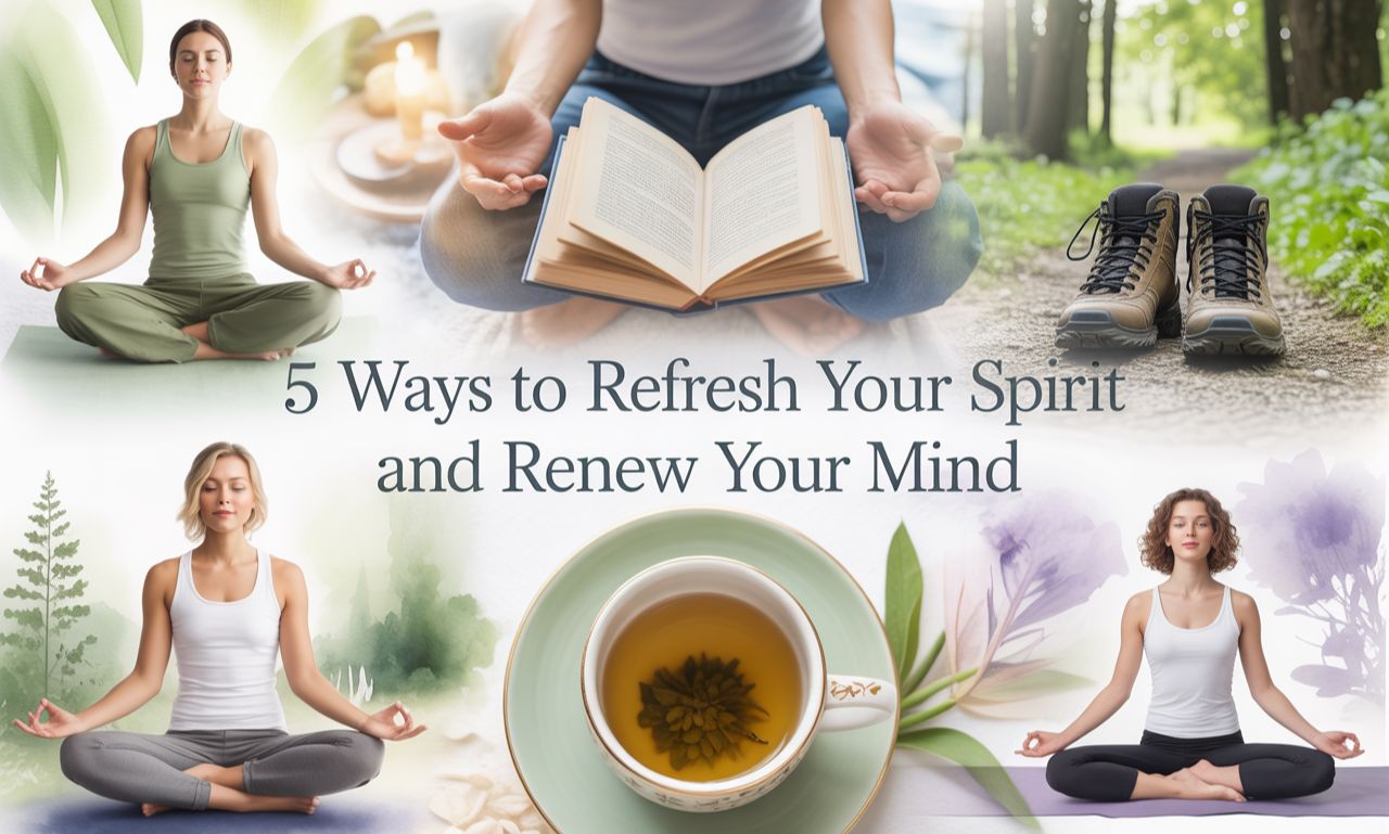 5 Ways to Refresh Your Spirit and Renew Your Mind