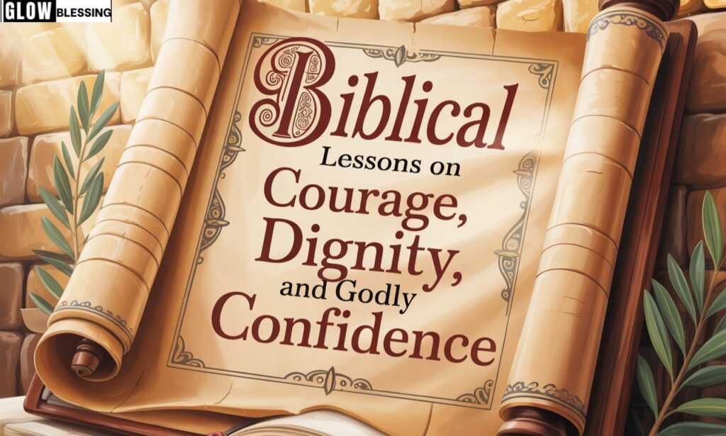 Biblical Lessons on Courage, Dignity, and Godly Confidence
