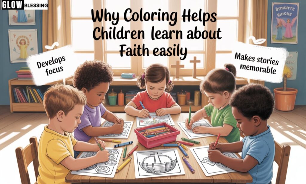 Why Coloring Helps Children Learn About Faith Easily