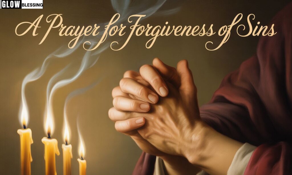 A Prayer for Forgiveness of Sins