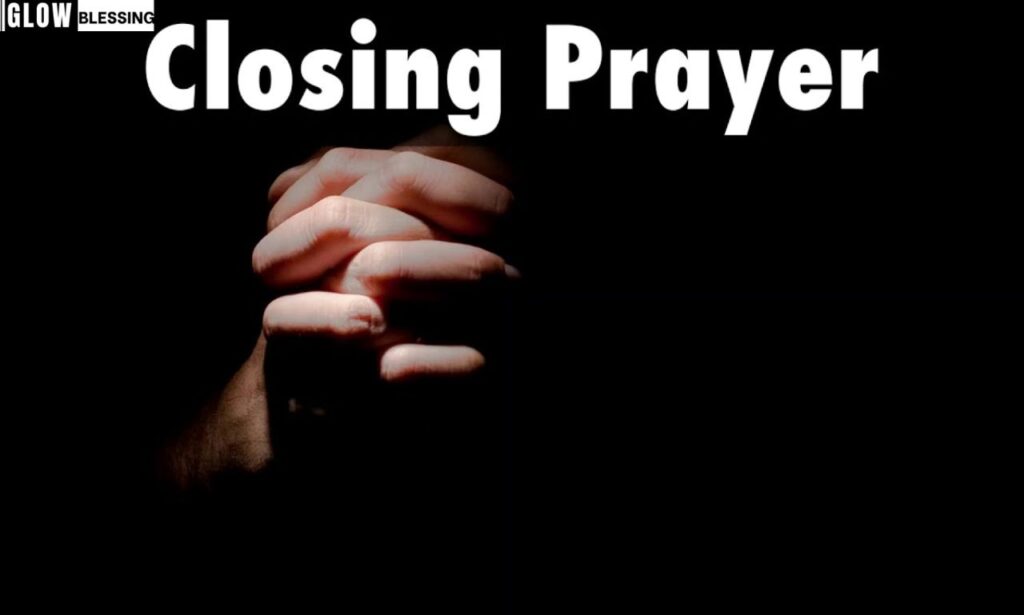 Closing Prayer for Youth Bible Study