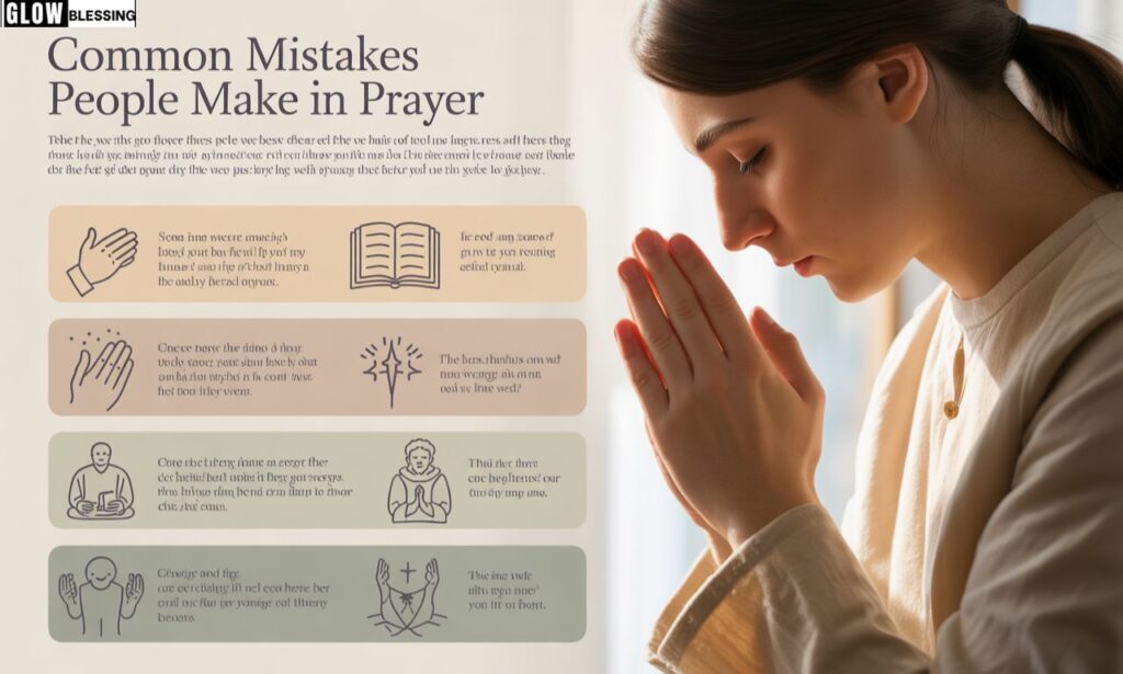 Common Mistakes People Make in Prayer