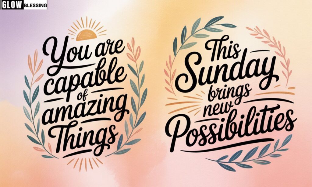 Encouraging Sunday Messages to Boost Someone’s Mood