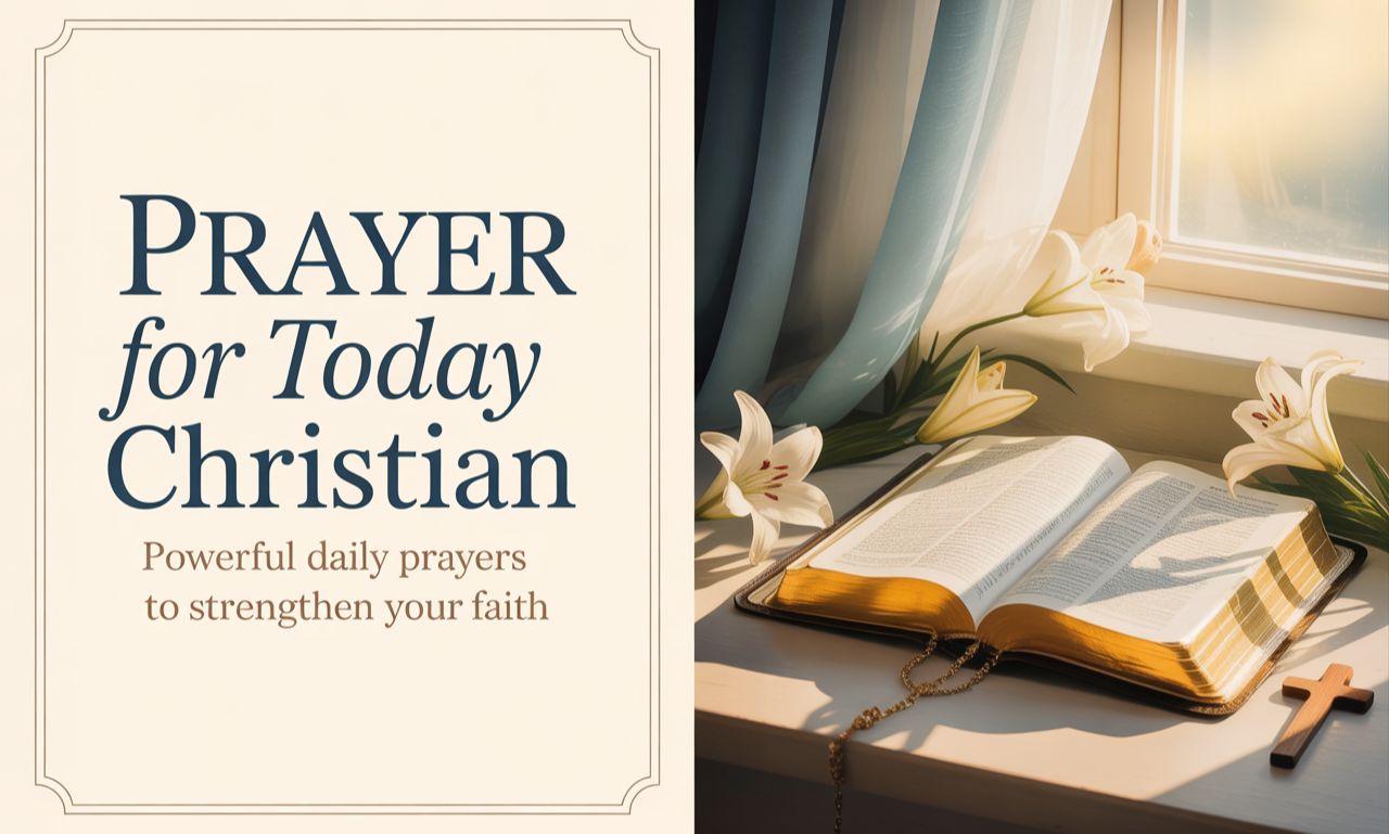 Prayer for Today Christian: Powerful Daily Prayers to Strengthen Your Faith