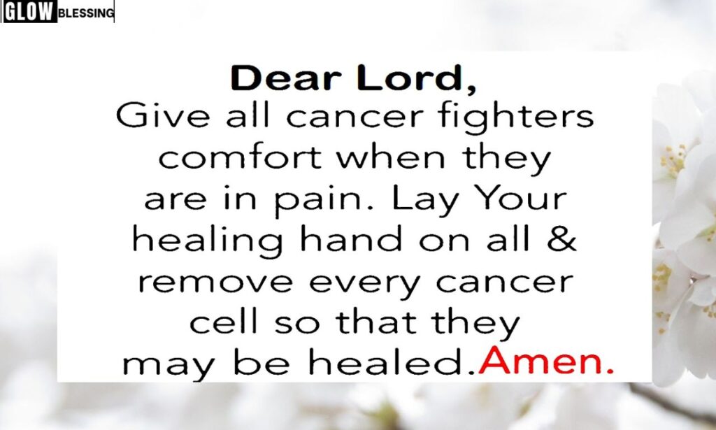 Special Prayer for a Friend With Cancer and Healing