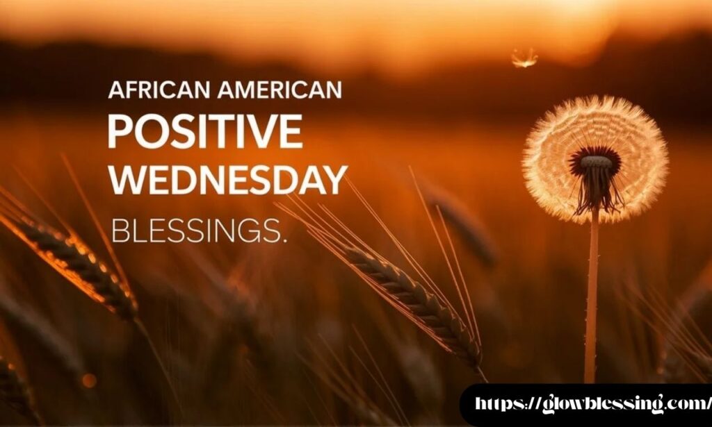 African American Positive Wednesday Blessings