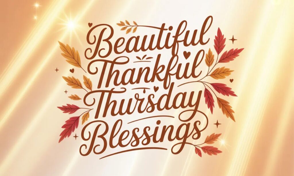 Beautiful Thankful Thursday Blessings