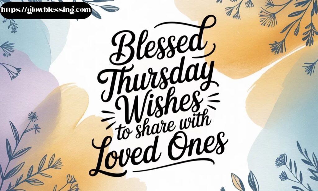 Blessed Thursday Wishes to Share with Loved Ones
