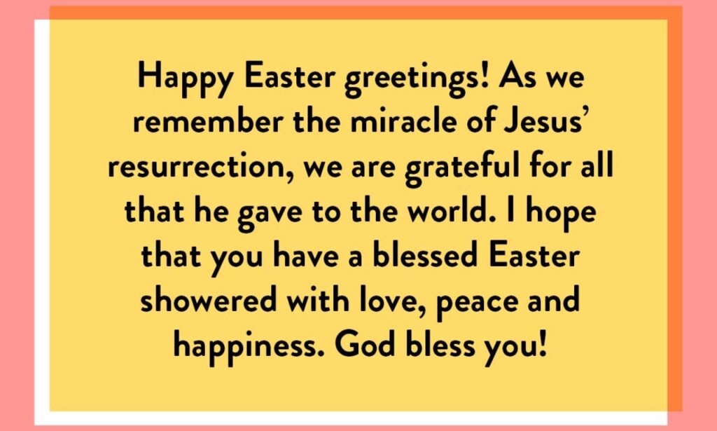 Happy Easter Blessings Quote