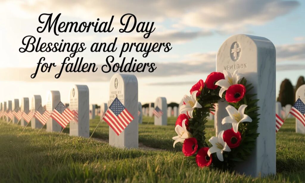 Memorial Day Blessings and Prayers for Fallen Soldiers