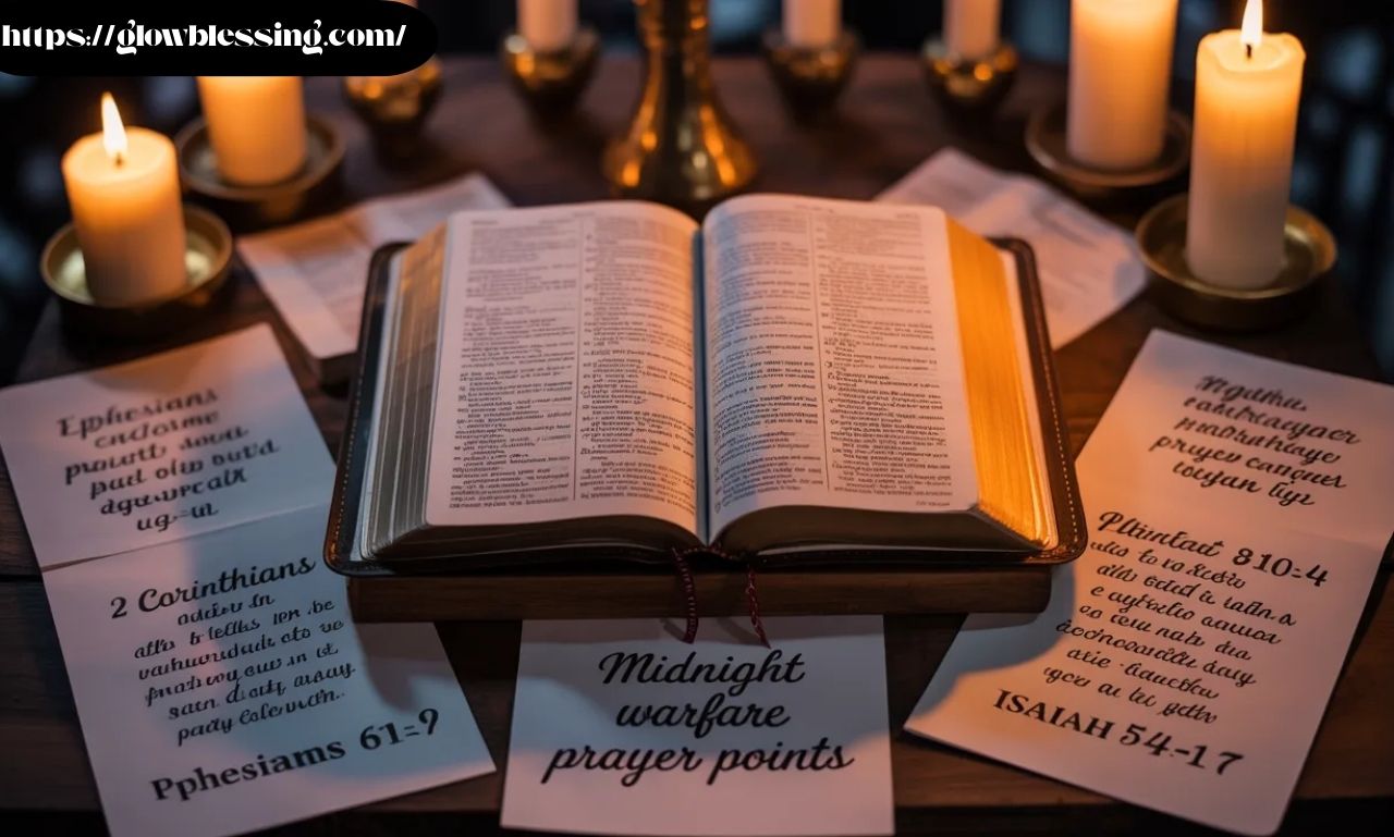 Midnight Warfare Prayer Points With Scriptures