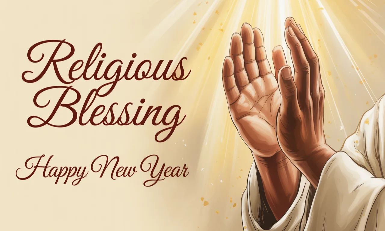 Religious Blessing Happy New Year