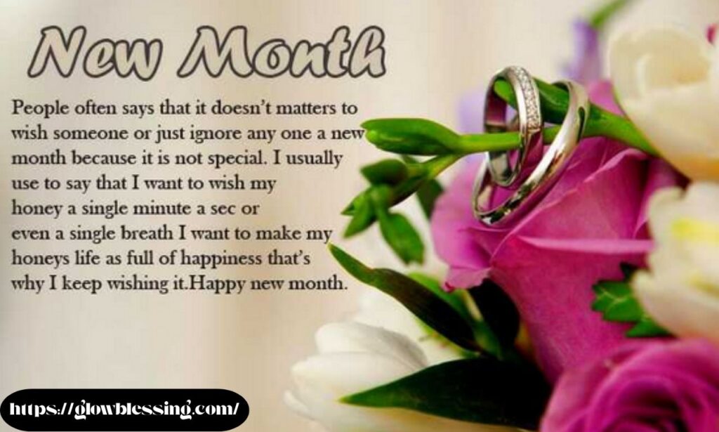 Romantic New Month Prayer My Love to Strengthen Our Bond