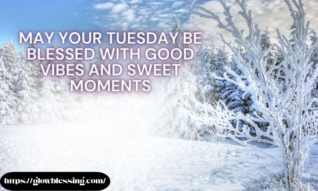 Winter Happy Tuesday Blessings